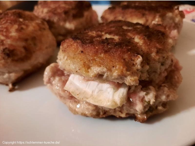 Camembert-Frikadellen