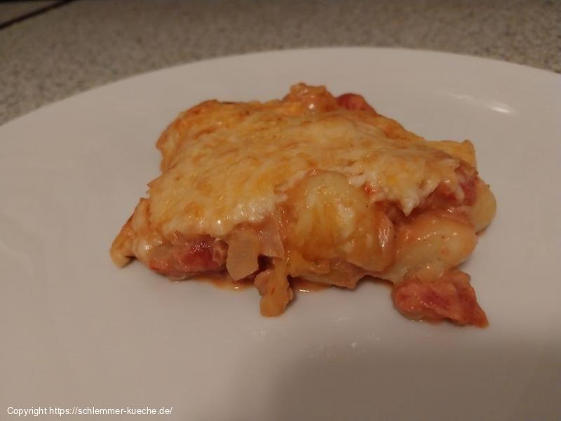Gnocchi-Auflauf mit Thunfisch