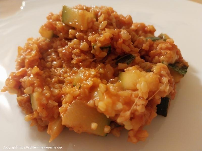 Bulgurpfanne mit Gemüse