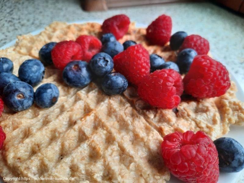 Eiweißwaffeln