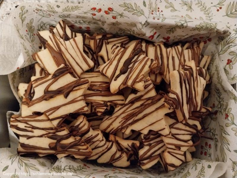 Butterplätzchen Weihnachtsgebäck