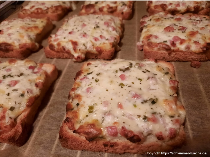 Toast Flammkuchen
